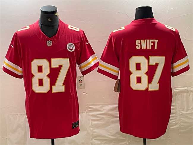 Men's Kansas City Chiefs #87 Taylor Swift Red F.U.S.E. Vapor Untouchable Limited Jersey,We sell and wholesale Men's Kansas City Chiefs #87 Taylor Swift Red F.U.S.E. Vapor Untouchable Limited Jersey on line form chian!